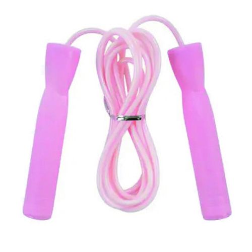 Скакалка на підшипниках 2,7м, у пакеті (РОЖЕВА) (MiC)
