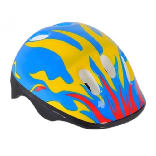 Набор защиты, в пакете, размер шлема – 24.5*20 см (синий вид 4) (МІС)