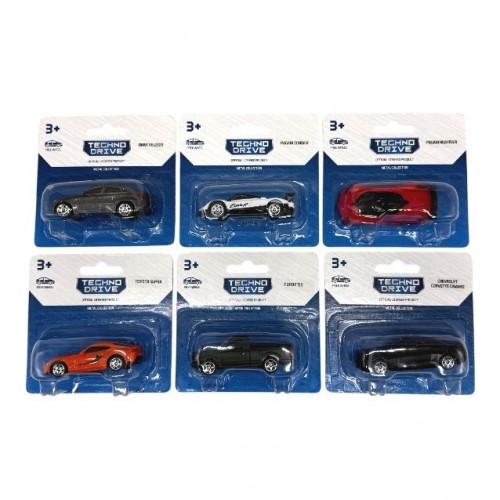 Минимодель – STREET RACERS S2 (в ассорт., 1:64) (TechnoDrive)