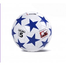Мяч футбольный №5, PVC (БЕЛО-СИНИЙ)