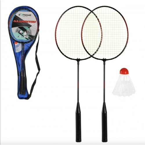 Бадминтон (2 ракетки) + воланчик (КРАСНЫЙ) (Bosaite)