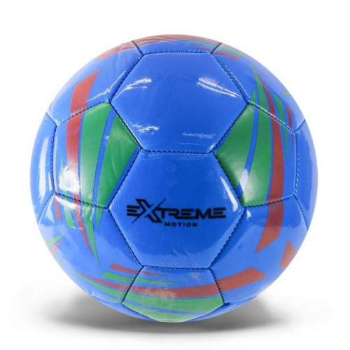 МЯЧ ФУТБОЛ №5, PVC 320 ГРАММ, ГОЛУБОЙ (MiC)