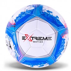 МЯЧ ФУТБОЛЬНЫЙ, №5, PVC 400 ГР, БЕЛО-ГОЛУБОЙ