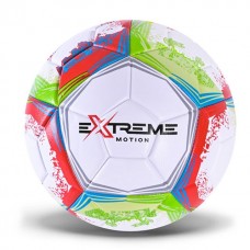 МЯЧ ФУТБОЛЬНЫЙ, №5, PVC 400 ГР, БЕЛО-САЛАТОВЫЙ