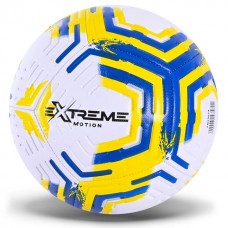 МЯЧ ФУТБОЛЬНЫЙ №5, PU 400 ГР, БЕЛО-ЖЕЛТЫЙ