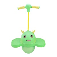 Стрибунець для стрибків 90*38 см, світло у короб 42*19*21 см (ЗЕЛЕНИЙ)