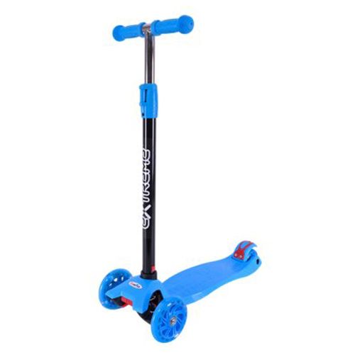 Самокат детский 4-х колесный ГОЛУБОЙ (MiC)