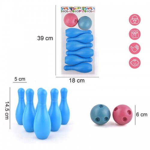 Боулинг (6 кеглей, 2 мячика) (MiC)