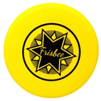 Тарелка летающая Фризби 20 см (ЖЕЛТЫЙ)