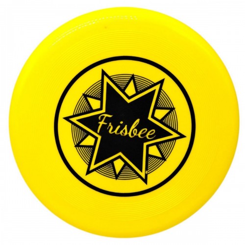 Тарелка летающая Фризби 20 см (ЖЕЛТЫЙ) (MiC)