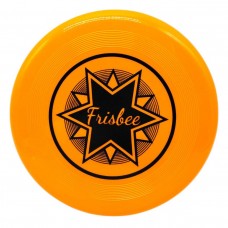 Тарелка летающая Фризби 20 см (ОРАНЖЕВЫЙ)