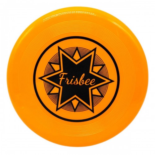 Тарелка летающая Фризби 20 см (ОРАНЖЕВЫЙ) (MiC)