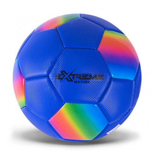 МЯЧ ФУТБОЛЬНЫЙ №5, PVC 340 ГР, СИНИЙ (MiC)