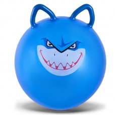 М'яч для фітнесу 45 см 380 грам СИНІЙ