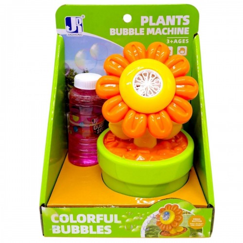 Мыльные пузыри "Цветок" ЖЕЛТЫЙ (MiC)