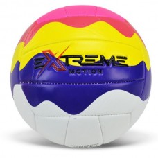 МЯЧ ВОЛЕЙБОЛЬНЫЙ PVC 270 ГР, Розово-белый