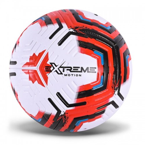 МЯЧ ФУТБОЛЬНЫЙ №5, PU 400 ГР, КРАСНЫЙ (MiC)