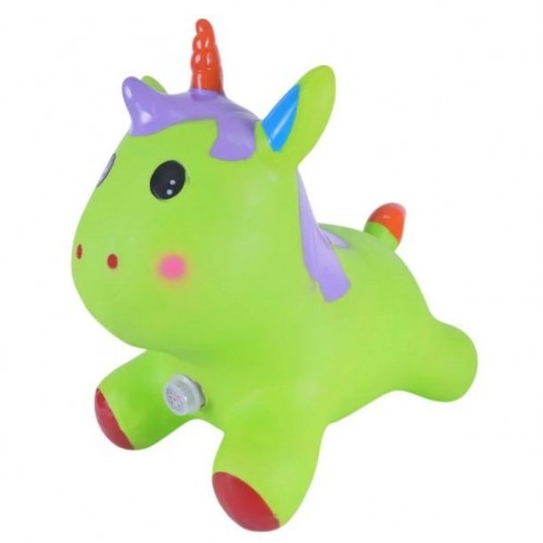 Стрибун резиновый "Единорог" 1400 гр ЗЕЛЕНЫЙ (MiC)