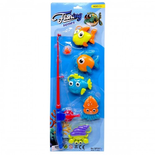 Рыбалка детская (удочка, 5 фигурок) ВИД 1 (MiC)