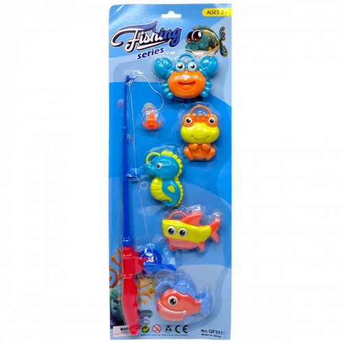 Рыбалка детская (удочка, 5 фигурок) ВИД 2 (MiC)