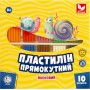 Пластилин прямоугольный (10 цветов) (Astra)
