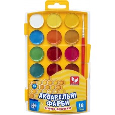 Краски акварельные медовые 18 цветов