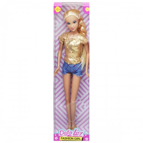 Кукла "Defa Lucy Fashion", в жёлтом (MiC)