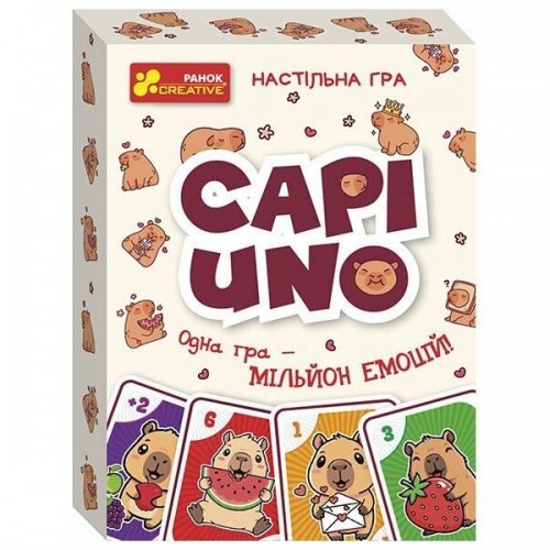 Настільна гра "CAPIUNO - КапіУНО" укр (Ранок)
