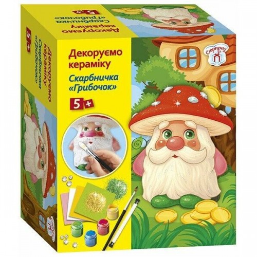 Набір для творчості "Скарбничка Грибочок" (Ранок)