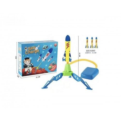 Запускатель – установка, 3 мягкие ракеты, трубка, в коробке (МІС)