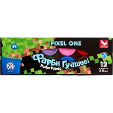 Краски гуашевые Pixel One 12 цветов по 20 мл
