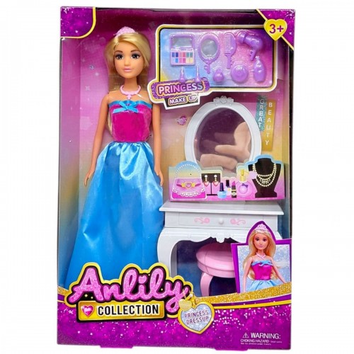 Кукла, высота: 30 см, аксессуары, мебель, в коробке (MiC)