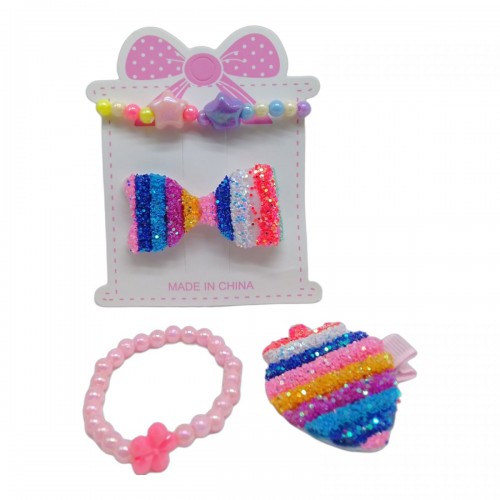 Набор аксессуаров (браслет + заколка) (MiC)