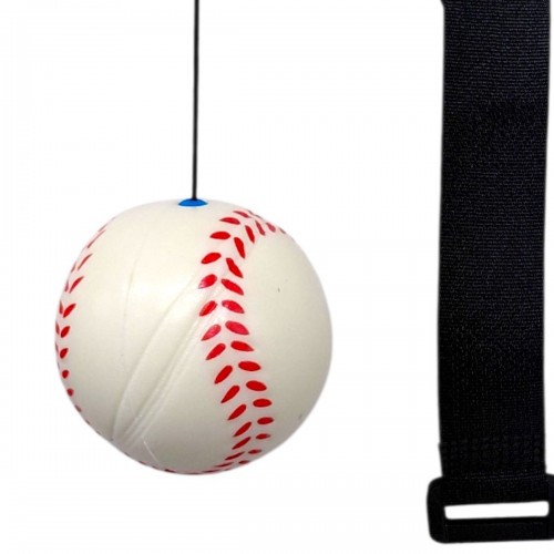 Мячик-попрыгунчик на резинке "Спортсмен" КРОКЕТ БЕЛЫЙ (MiC)