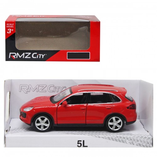 Машинка металлическая "Porsche Cayenne", красный (RMZ City)