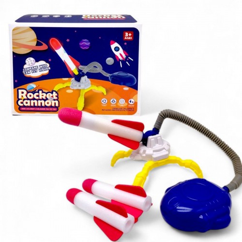 Запускалка, механический принцип работы, 3 снаряда, подсветка, в коробке (MiC)