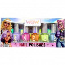 Лак для ногтей яркого цвета, 5 шт.