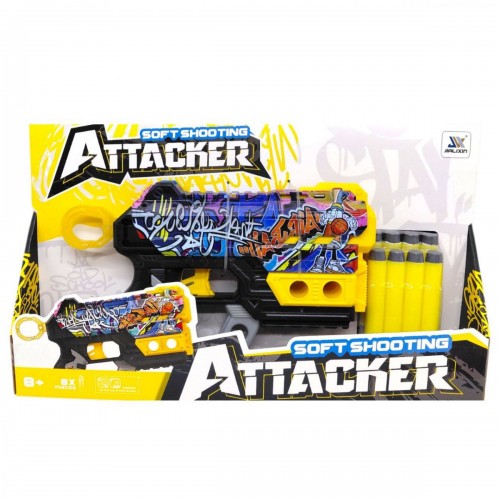 Іграшкова зброя Бластер ГРАФІТІ ФІОЛЕТОВИЙ (MiC)