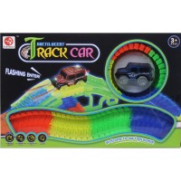 Неоновый трек с машинкой 