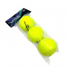 Мячики для тенниса, (3 шт. в пакете)