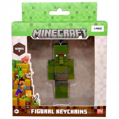 Фигурка-брелок "Майнкрафт/Minecraft" СЕРИЯ 2 ЗЕЛЕНЫЙ (MiC)