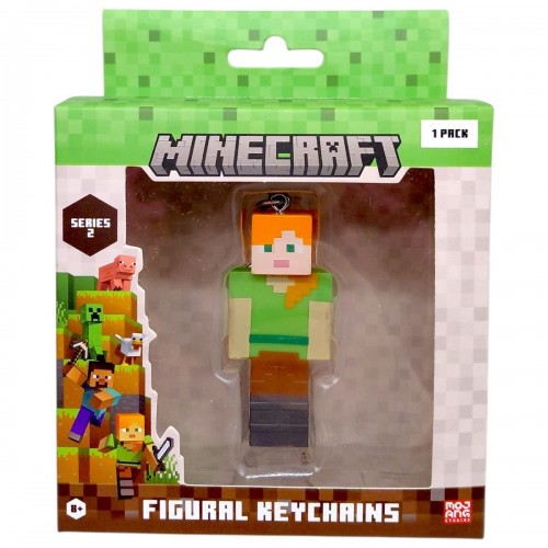 Фигурка-брелок "Майнкрафт/Minecraft" СЕРИЯ 2 ДЕВОЧКА (MiC)
