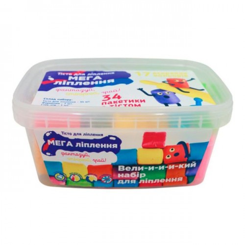 Набір для дитячого ліплення "Мега ліплення" (Dream Group)