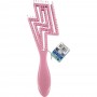 Гребінець для волосся "Блискавка" РОЖЕВИЙ (Dream Group)