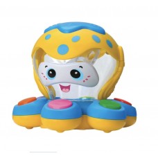Игрушка Музыкальный осьминог ЖЕЛТО-СИНИЙ