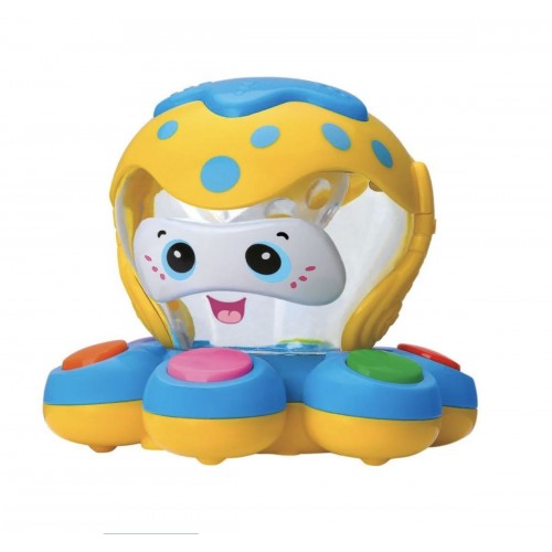 Игрушка Музыкальный осьминог ЖЕЛТО-СИНИЙ (ABERO)