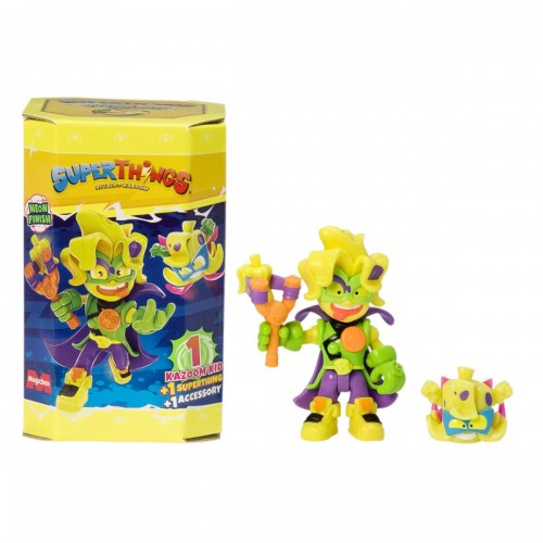 Игровой набор SUPERTHINGS серии Neon Power – КАЗУМ-КИД (ЖЕЛТЫЙ) (SuperThings)
