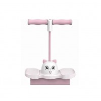 Детский батут с подсветкой, в упаковке (розовый)