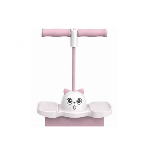 Детский батут с подсветкой, в упаковке (розовый) (МІС)