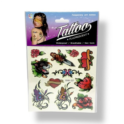 Временное тату люминосцентное (МІС)